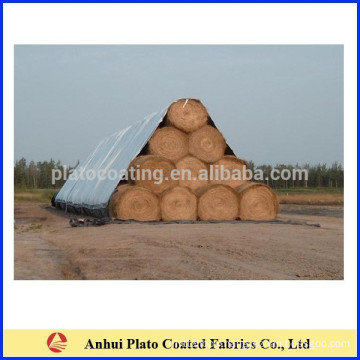 PVC material sheet Windproof Waterproof Hay Bale Tarps